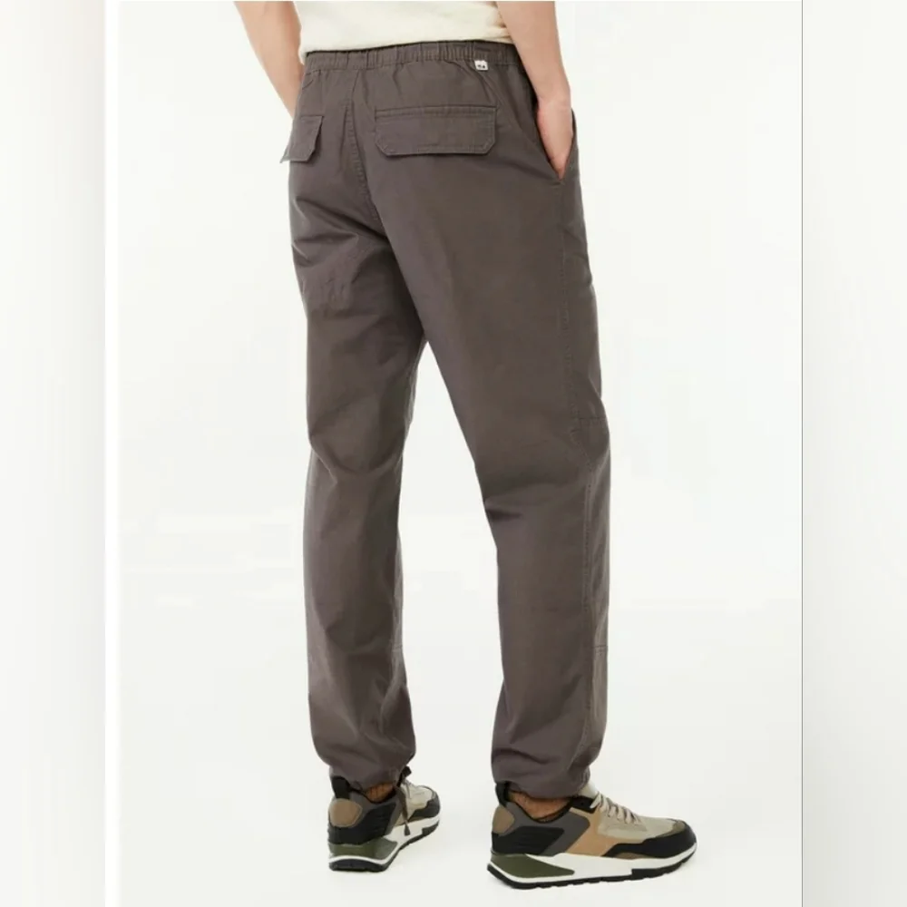 Ripstop Cinch Hem Joggers Color Pavement Grey Men's Size 3XL XXXL New